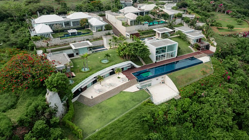 Villa Latitude Drone pictures