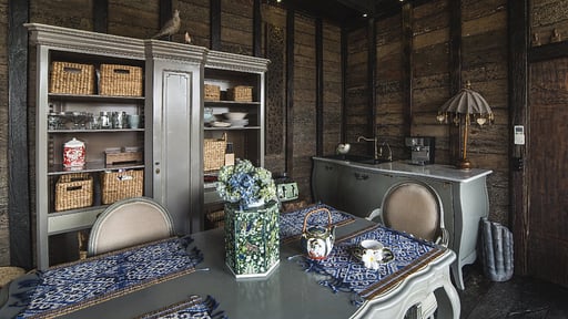 Villa Laut Dining area