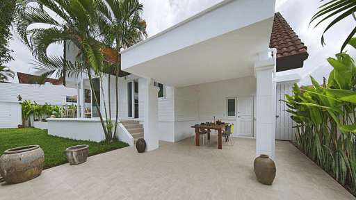 Villa Lawana Terrasse/Veranda