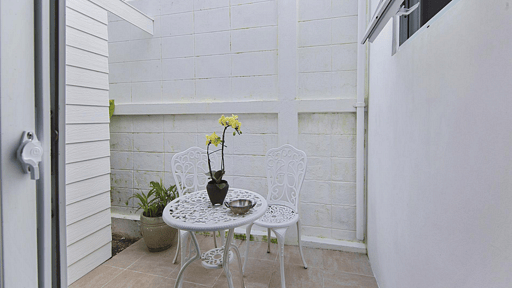 Villa Lawana Terrasse/Veranda