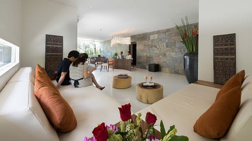 The Layar One Bedroom Villa Living room