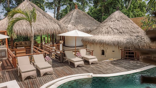 Villa Layla Cabana Swimming pool