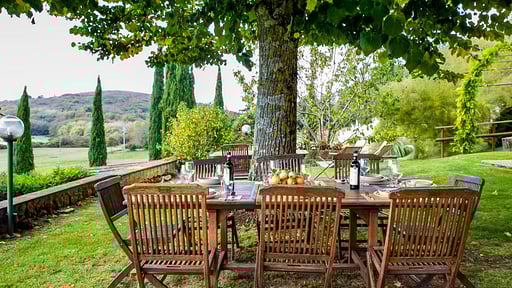 Villa Le Caggia Terras/Veranda