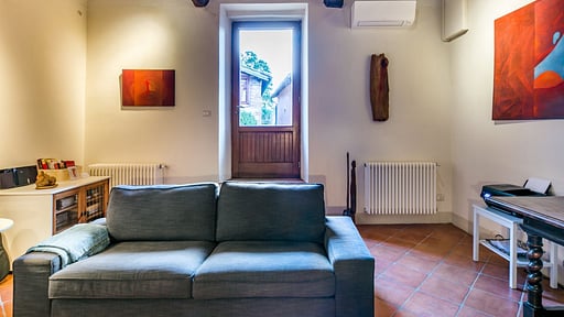 Villa Le Caggia Woonkamer