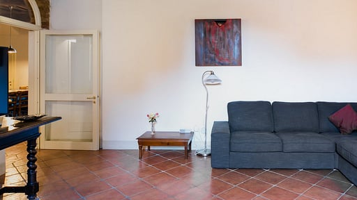 Villa Le Caggia Woonkamer