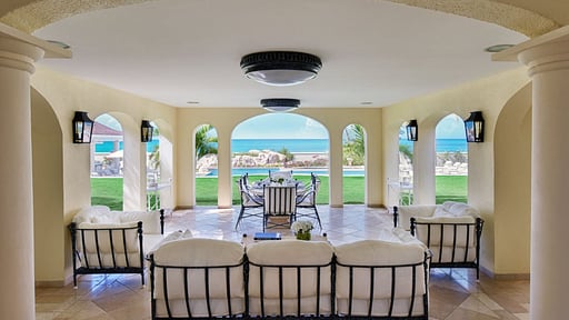 Villa Le Chateau Des Palmiers Terrace/Veranda