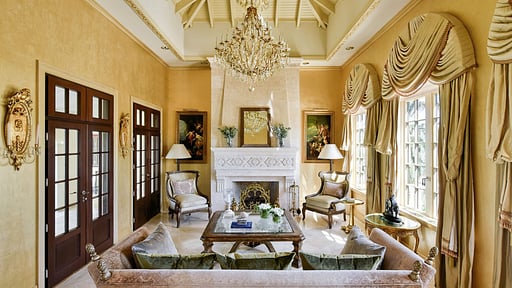 Villa Le Chateau Des Palmiers Living room
