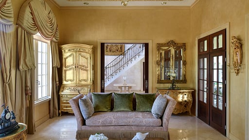 Villa Le Chateau Des Palmiers Living room