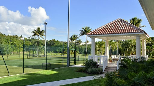 Villa Le Chateau Des Palmiers Tennis court