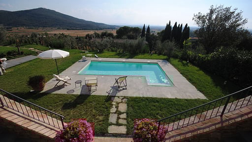 Villa Le Corchie Schwimmbad