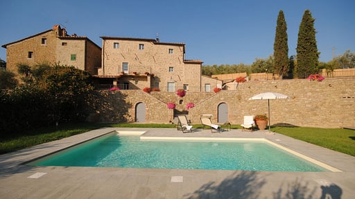 Villa Le Corchie Schwimmbad