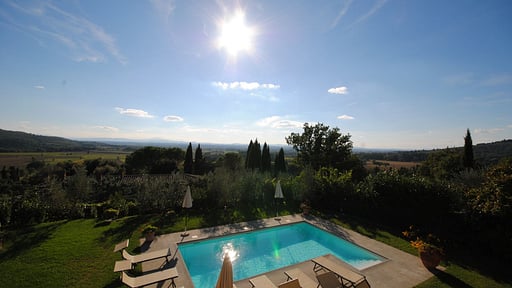 Villa Le Corchie Schwimmbad