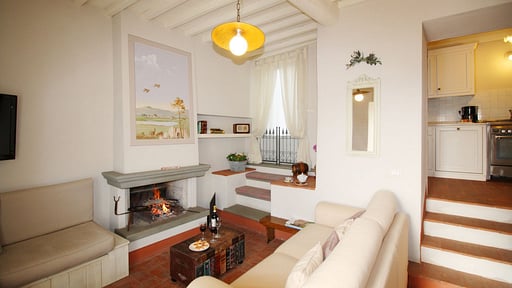 Villa Le Corchie Wohnbereich