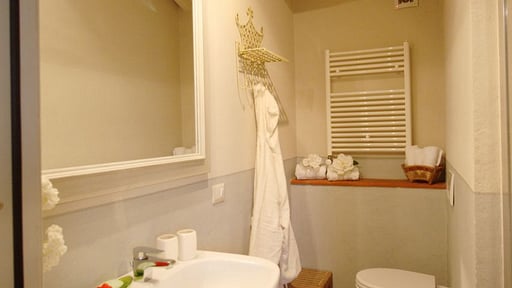 Villa Le Corchie Schlafzimmer 1