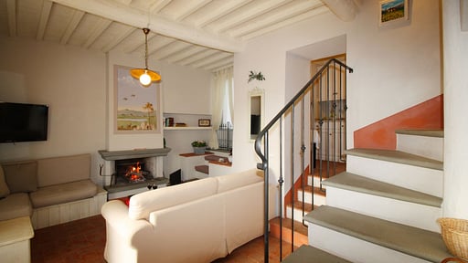 Villa Le Corchie Wohnbereich