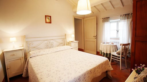 Villa Le Corchie Schlafzimmer 4