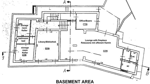 Villa Le Ferrette Floor plan