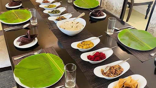 Villa Le Maas Tota Dining area