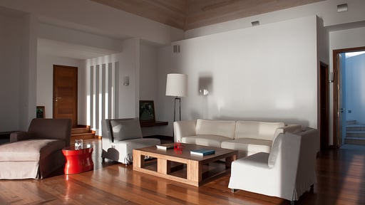 Villa Le Phare Woonkamer