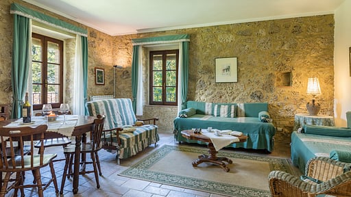 Villa Le Querce Living room 3