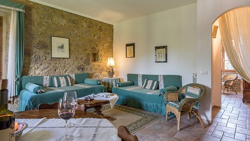 Villa Le Querce Living room 3