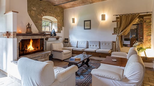 Villa Le Querce Living room 4