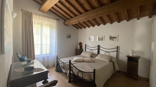 Villa Le Ripe Slaapkamer 1