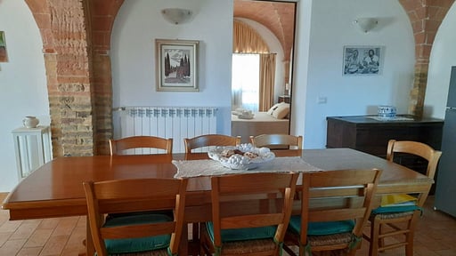 Villa Le Ripe Eethoek 4