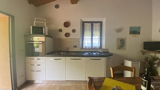 Villa Le Ripe Eethoek 3