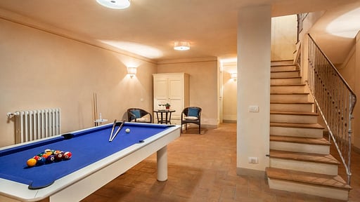 Villa Le Vigne 6 Billiard