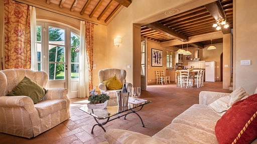 Villa Le Vigne 6 Living room