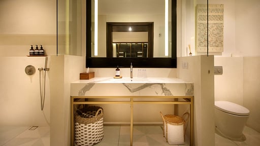 Villa Leceni Schlafzimmer 1