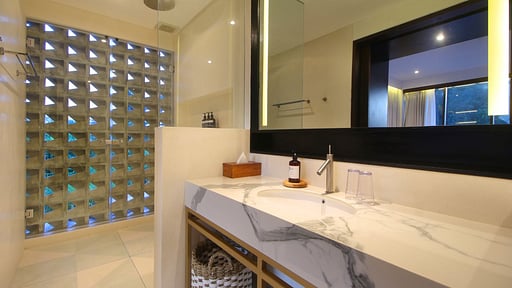 Villa Leceni Schlafzimmer 1