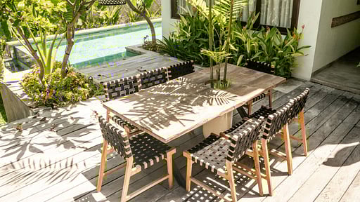 Villa Leceni Terrasse/Veranda