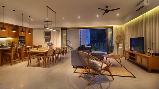 Villa Leceni Wohnbereich