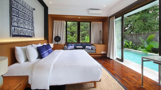 Villa Leceni Schlafzimmer 4