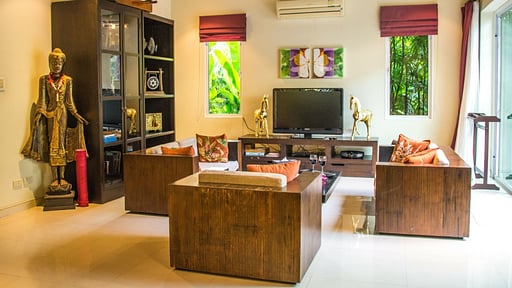 Villa Leelawadee Karon Living room