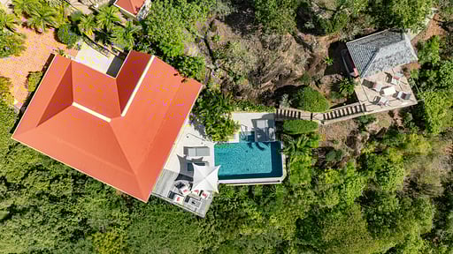 Villa L'Enclos Drone pictures