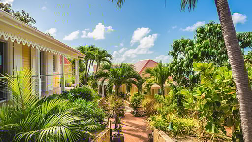 Villa L'Enclos Garten