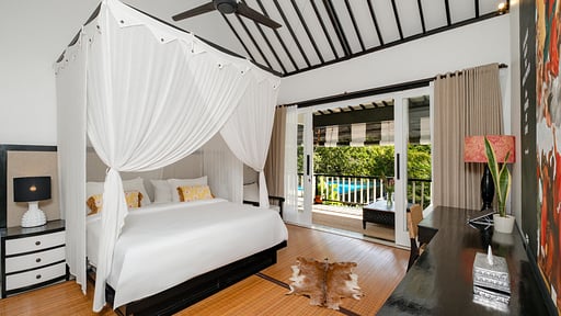 Villa Lepak by the River Dormitorio 1