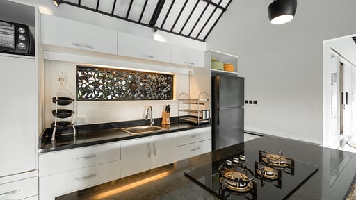 Villa Lepak by the River Cocina