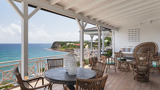 Villa Les Lataniers Terrasse/Veranda