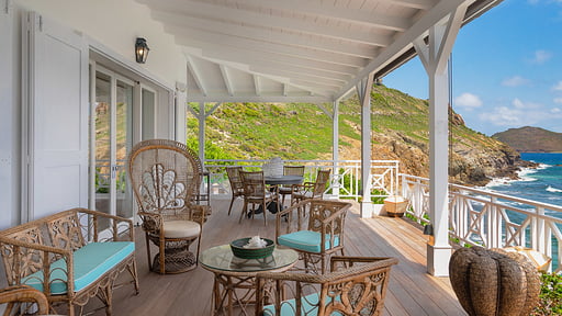 Villa Les Lataniers Terrasse/Veranda