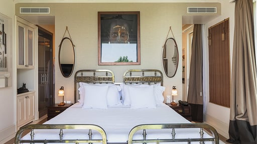 Villa Les Lataniers Schlafzimmer 1