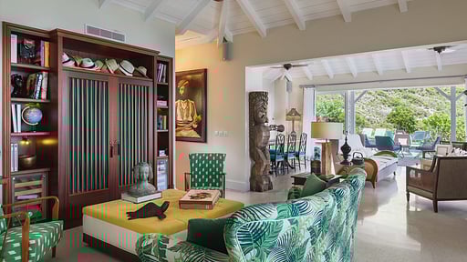 Villa Les Lataniers Wohnbereich