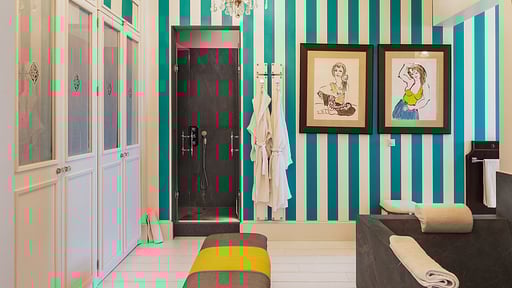 Villa Les Lataniers Schlafzimmer 6