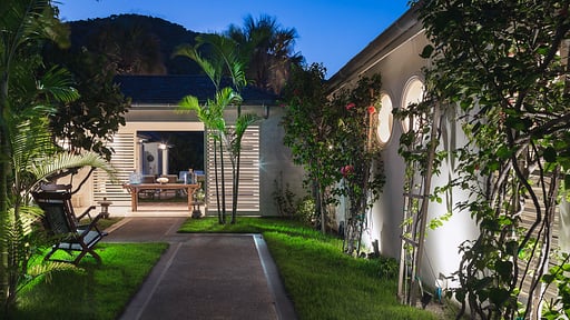 Villa Les Lataniers Terrasse/Veranda