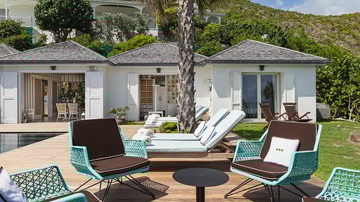 Villa Les Lataniers Terrasse/Veranda