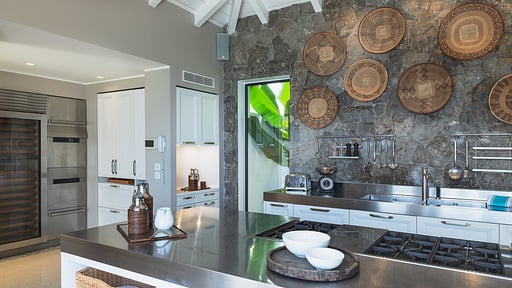 Villa Les Lataniers Küche