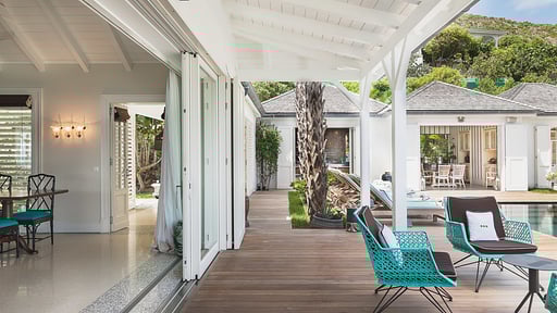 Villa Les Lataniers Terrasse/Veranda